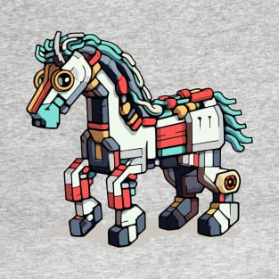 Cute Robotic Horse T-Shirt